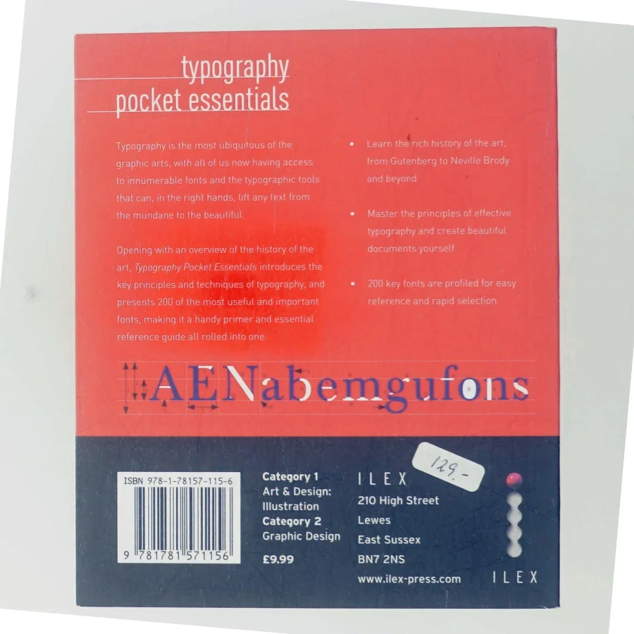 Typography Pocket Essentials af Ukendt (Bog)