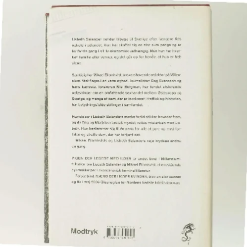 Pigen Der Legede Med Ilden af Larsson, Stieg (Bog)