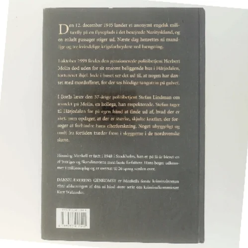 Danselærerens genkomst af Henning Mankell (Bog)