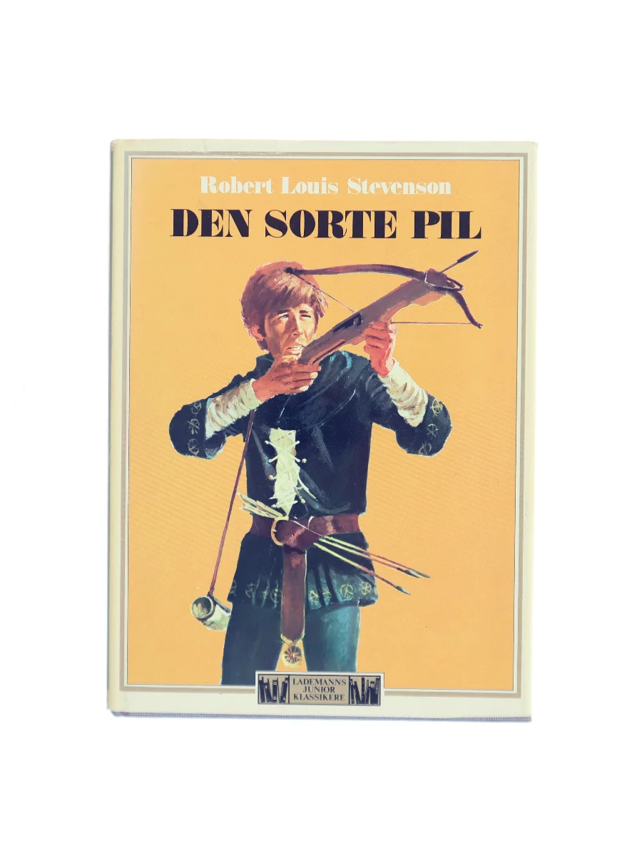 Forsiden af Den sorte pil af Robert Louis Stevenson