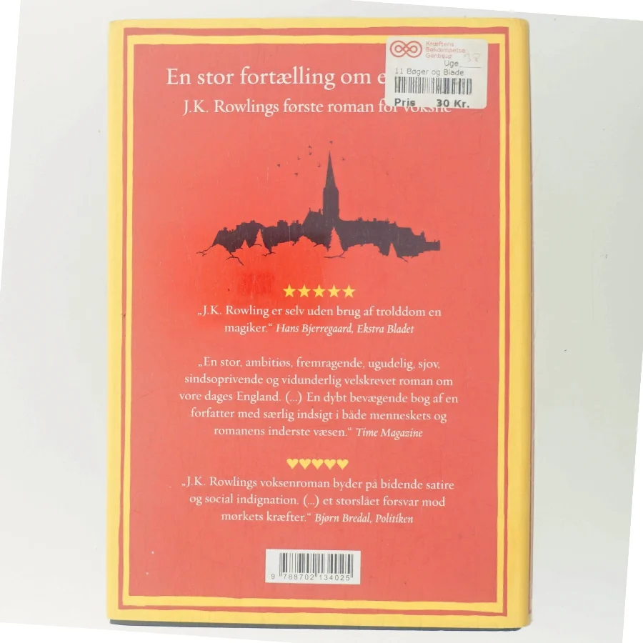 Den tomme plads af Joanne K. Rowling (Bog)