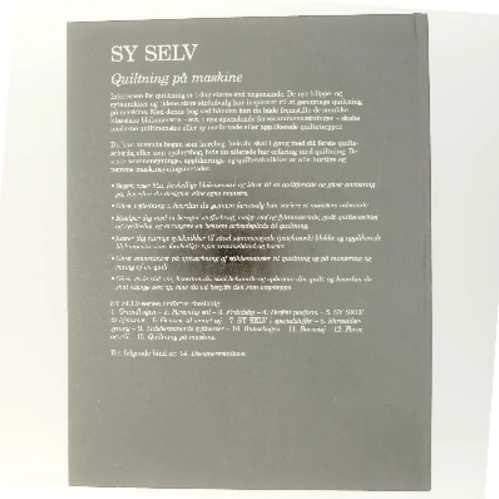 Sy Selv af Ukendt (Bog)