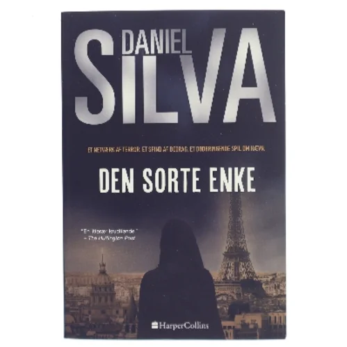 Den sorte enke af Daniel Silva (Bog)