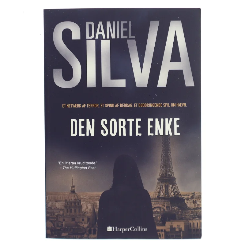 Den sorte enke af Daniel Silva (Bog)