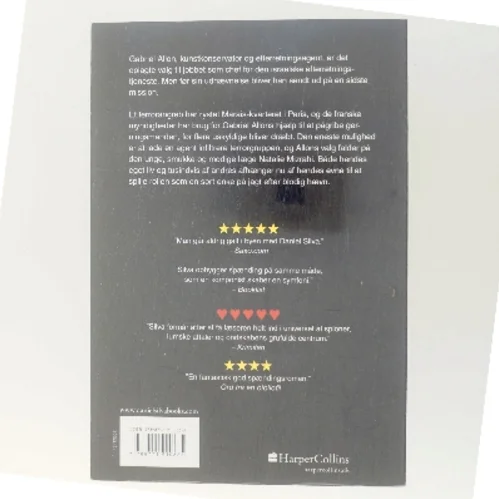 Den sorte enke af Daniel Silva (Bog)