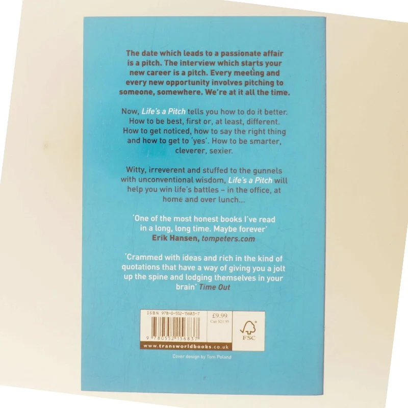 Life's a Pitch : How to sell yourself and your brilliant ideas (Bog)