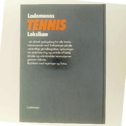 Lademanns Tennis Leksikon af Poul Bruun Jacobsen (Bog)