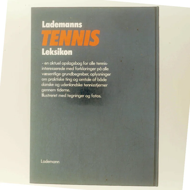 Lademanns Tennis Leksikon af Poul Bruun Jacobsen (Bog)
