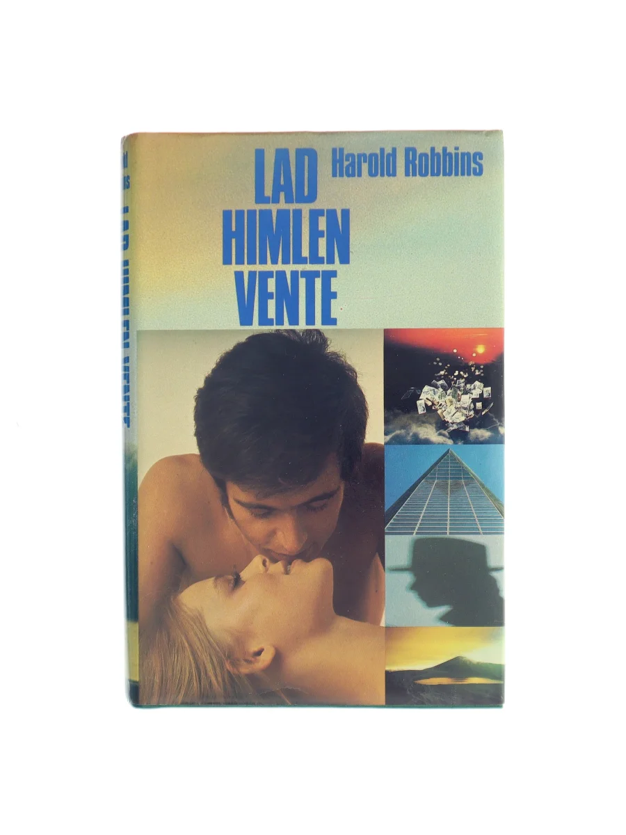 Forsiden af Lad himlen vente af Harold Robbins