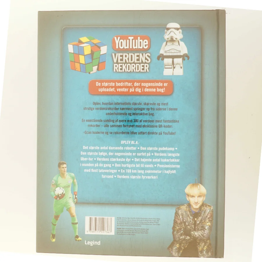 YouTube verdensrekorder (2019-2020) af Adrian Besley (Bog)