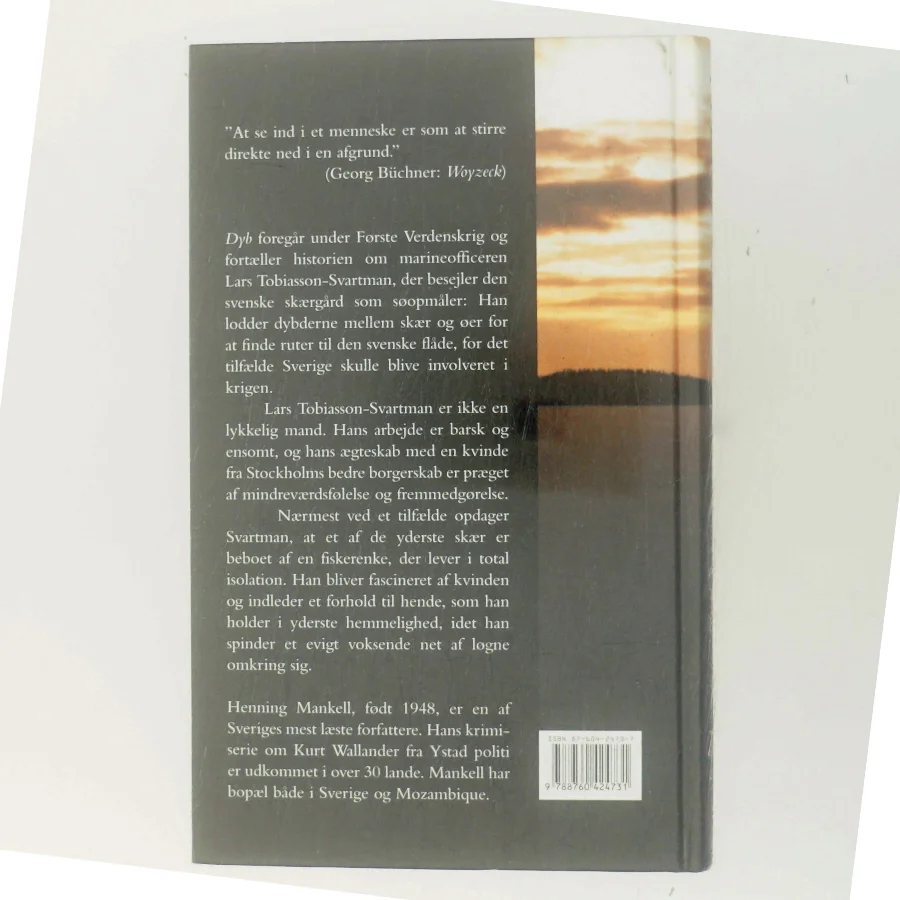 Dyb : roman af Henning Mankell (Bog)