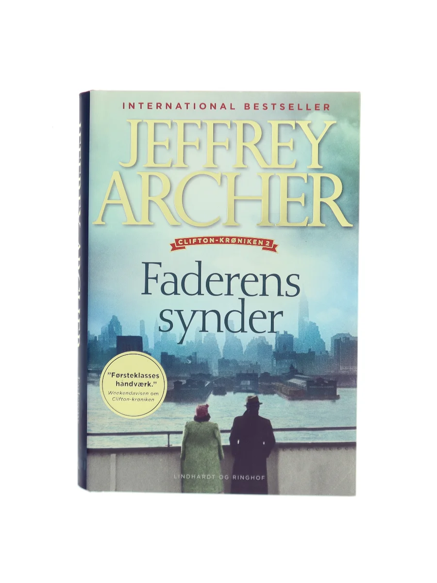 Forsiden af Faderens synder (The Sins of the Father) af Jeffrey Archer