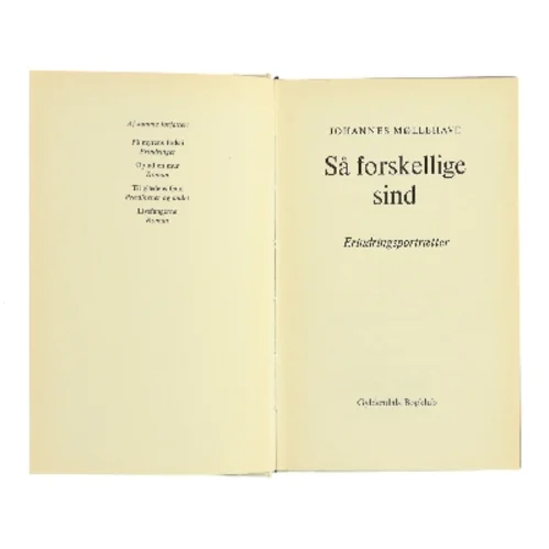 Så forskellige sind af Johannes Møllehave (Bog)