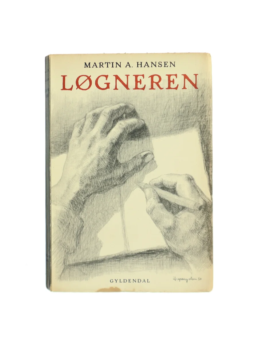 Forsiden af Løgneren af Martin A. Hansen