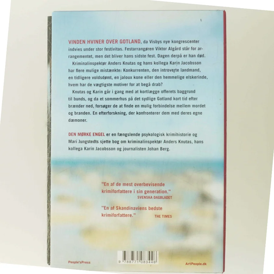 Den mørke engel : kriminalroman af Mari Jungstedt (Bog)
