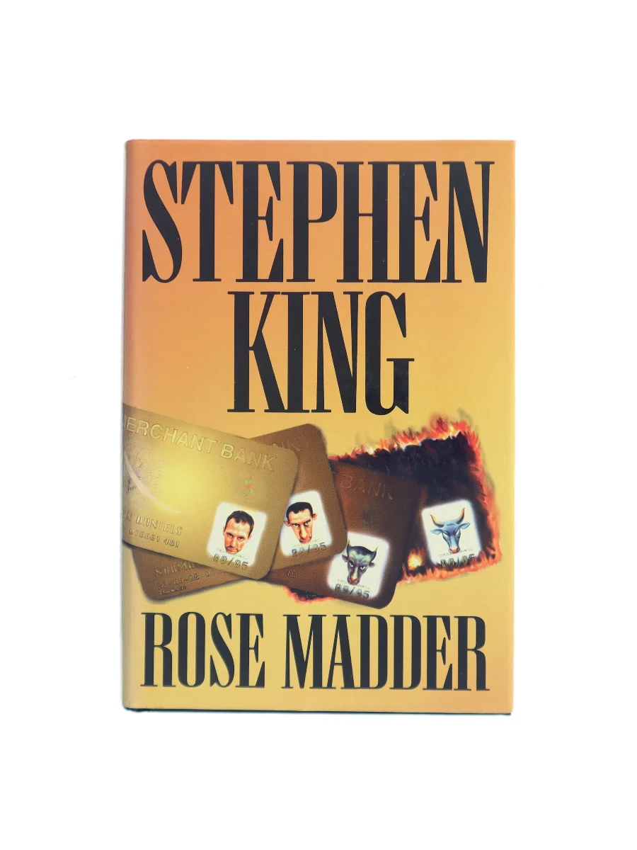 Forsiden af Rose Madder af Stephen King