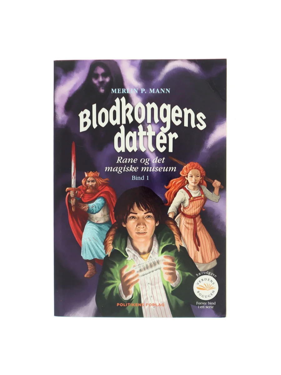 Forsiden af Blodkongens datter af Merlin P. Mann