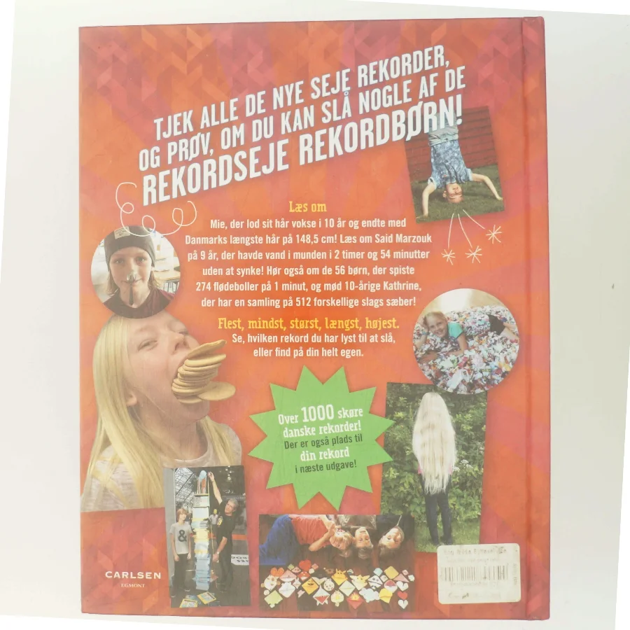 Børnenes rekordbog 2018 af Ukendt (Bog)