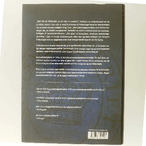 Mørkelygten : embedsmænd fortæller om politisk tilskæring af tal, jura og fakta af Jesper Tynell (Bog)