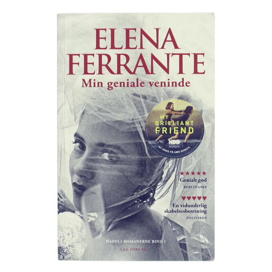 Min geniale veninde : barndom, tidlig ungdom af Elena Ferrante (Bog)