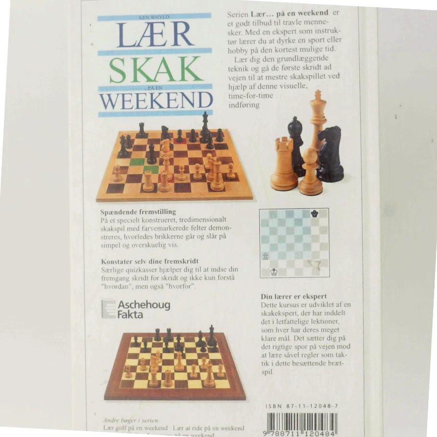 Lær skak på en weekend af Kenneth Whyld (Bog)
