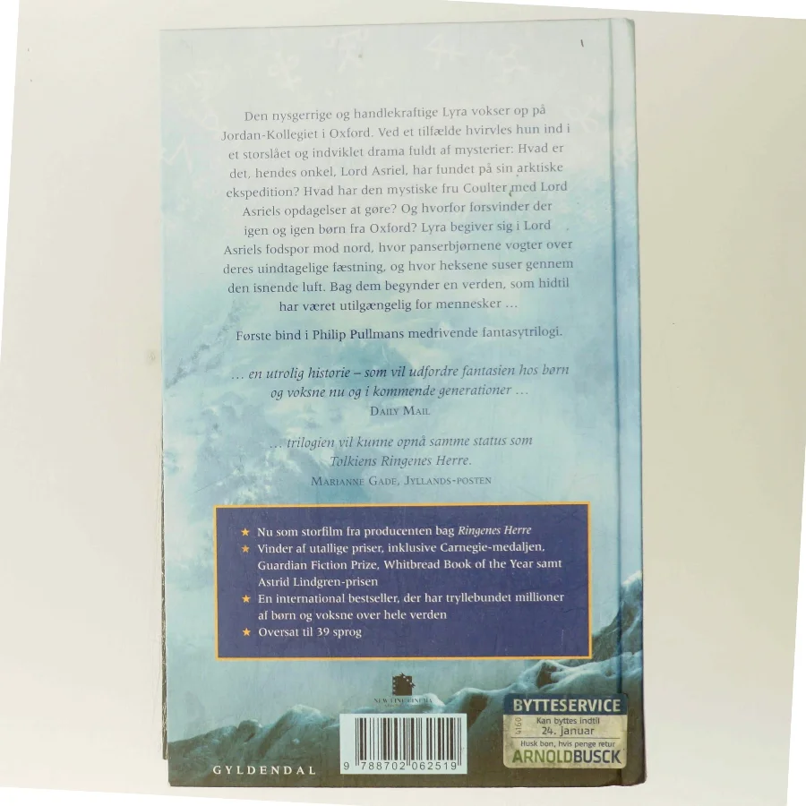 Det gyldne kompas af Philip Pullman (Bog)