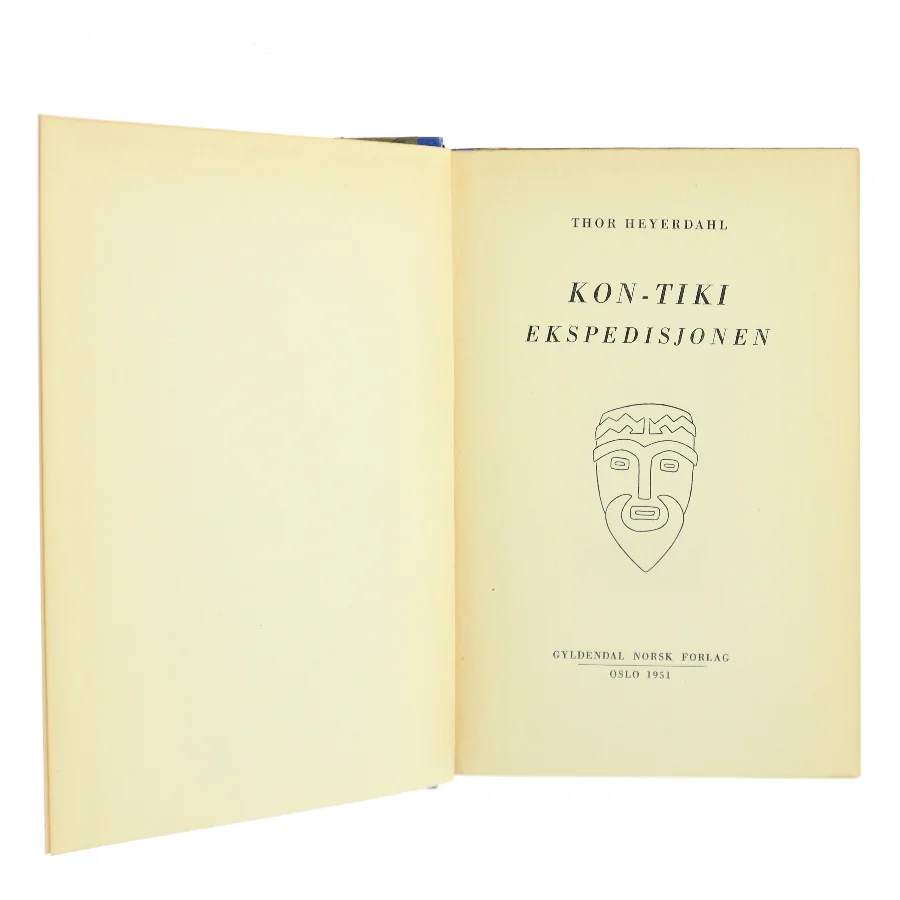 Kon-Tiki Ekspedisjonen af Thor Heyerdahl (Bog)