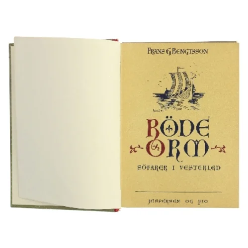 Røde Orm – Søfarer i Vesterled af Frans G. Bengtsson (Bog)