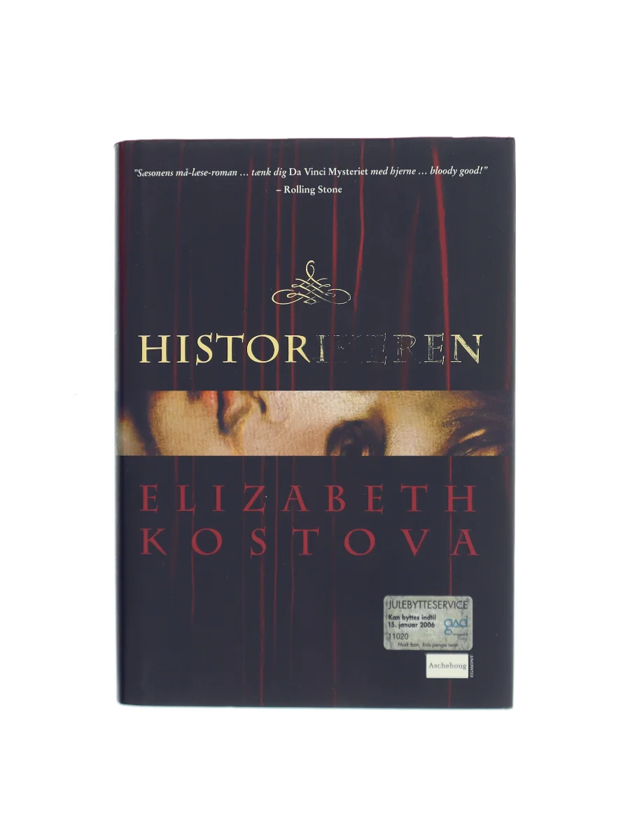 Forsiden af Historikeren af Elizabeth Kostova