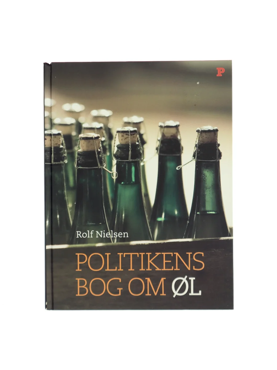 Forsiden af Politikens bog om øl af Rolf Nielsen (f. 1943)