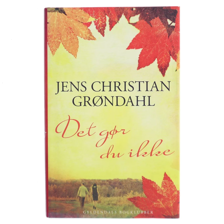 Det gør du ikke : roman af Jens Christian Grøndahl (Bog)