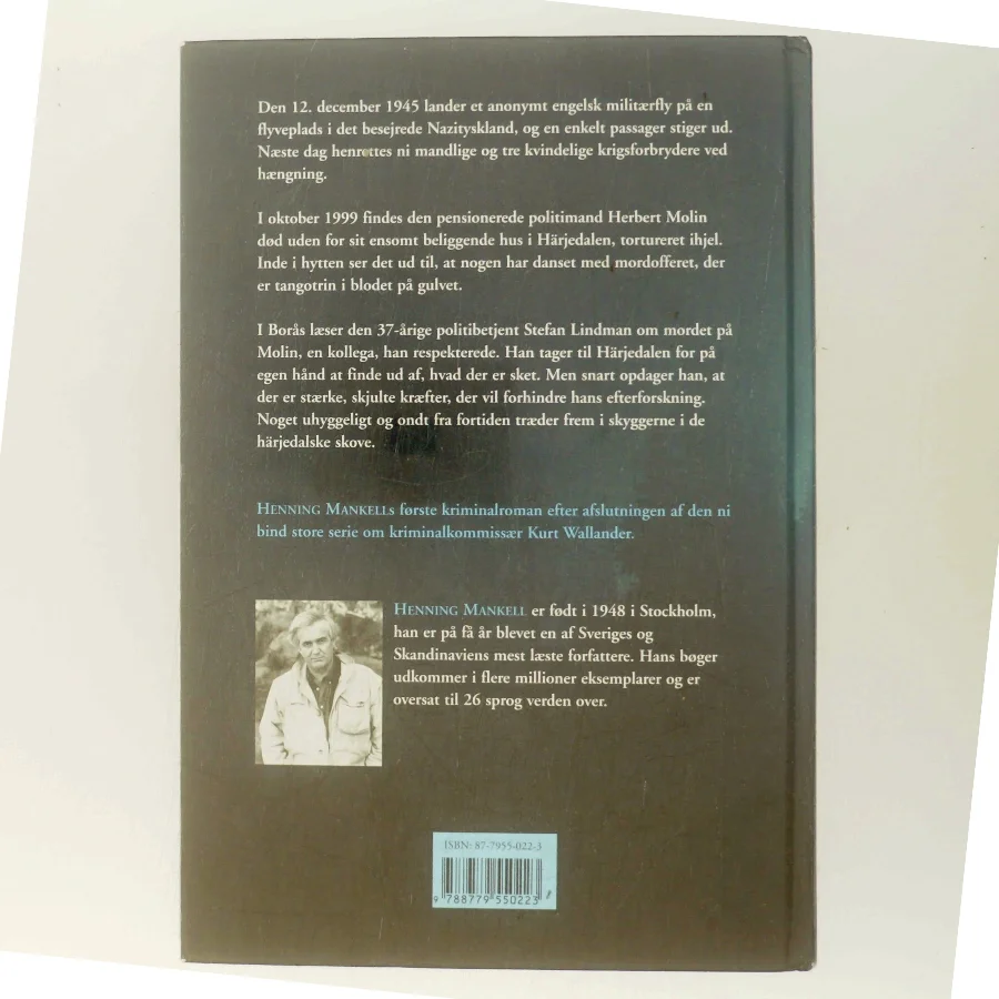 Danselærerens genkomst af Henning Mankell (Bog)