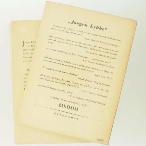 Jørgen Lykke af Thit Jensen (Bog)
