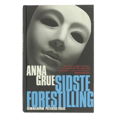 Sidste forestilling af Anna Grue (Bog)