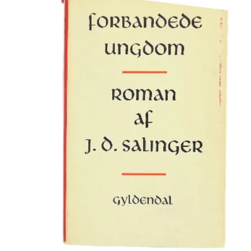 Forbandede ungdom af J. D. Salinger (Bog)