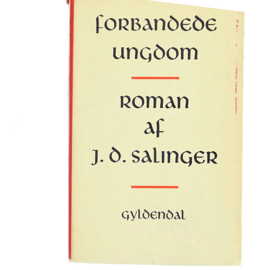 Forbandede ungdom af J. D. Salinger (Bog)