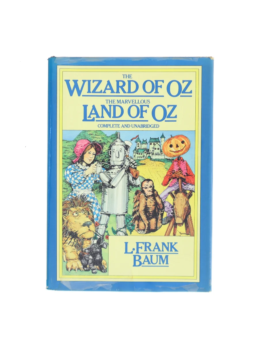 Forsiden af The Wizard of Oz ; The Marvellous Land of Oz af L. Frank Baum