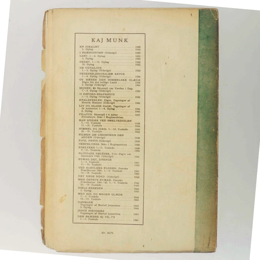 Himmel og Jord af Kaj Munk (Bog)