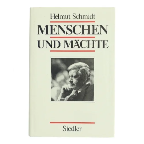 Menschen und Mächte af Helmut Schmidt (Bog)