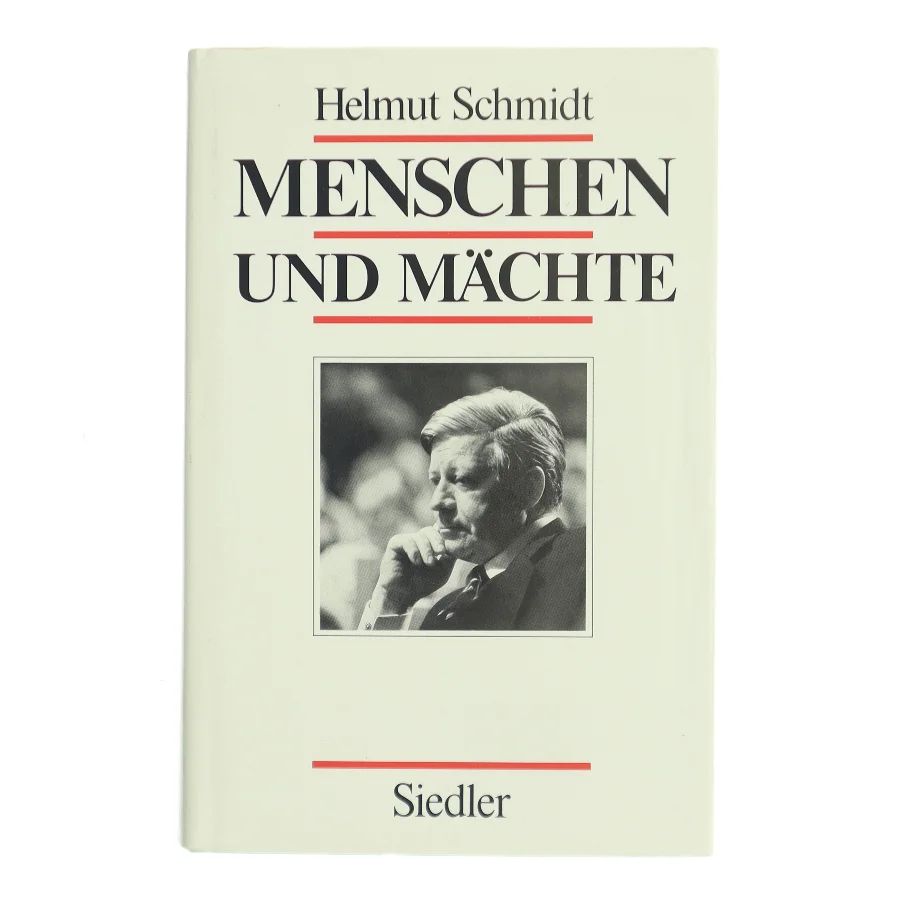 Menschen und Mächte af Helmut Schmidt (Bog)