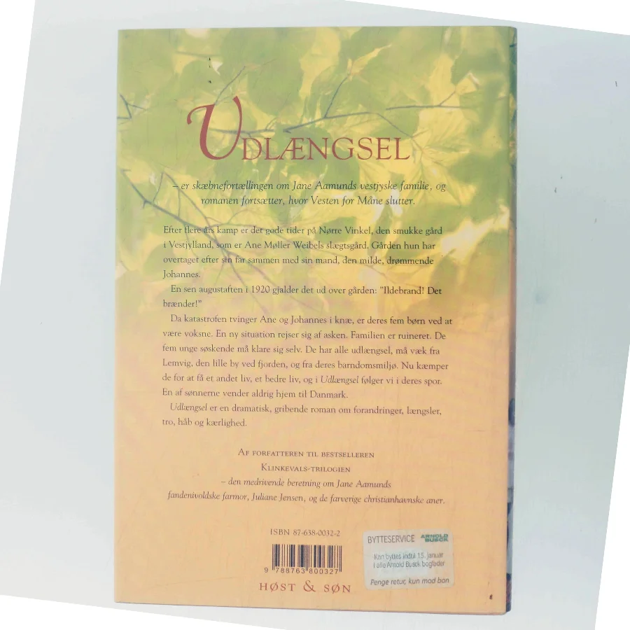 Udlængsel af Jane Aamund (Bog)