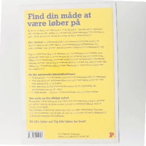 Bliv løber for livet af Rikke Rønholt (Bog)
