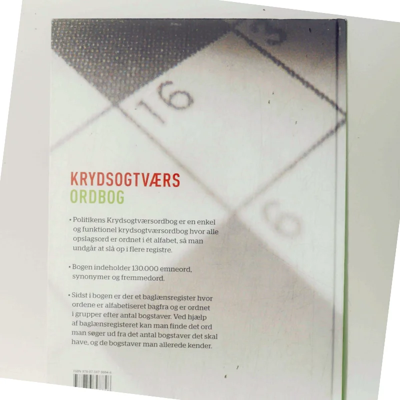 Politikens Kryds og Tværs Ordbog (Bog)