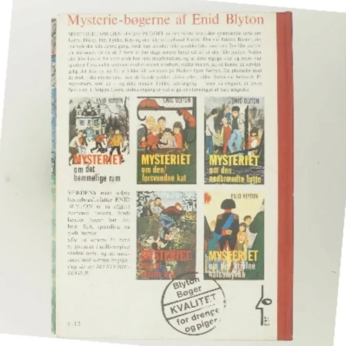Mysteriet om den hvide puddel af Enid Blyton (Bog)