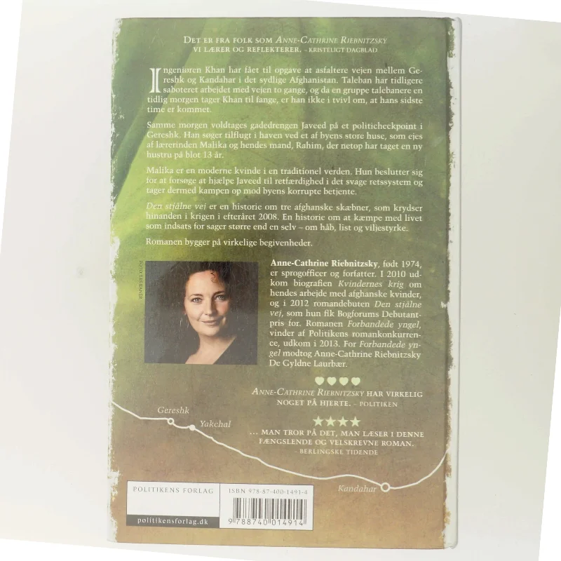 Den stjålne vej af Anne-Cathrine Riebnitzsky (Bog)