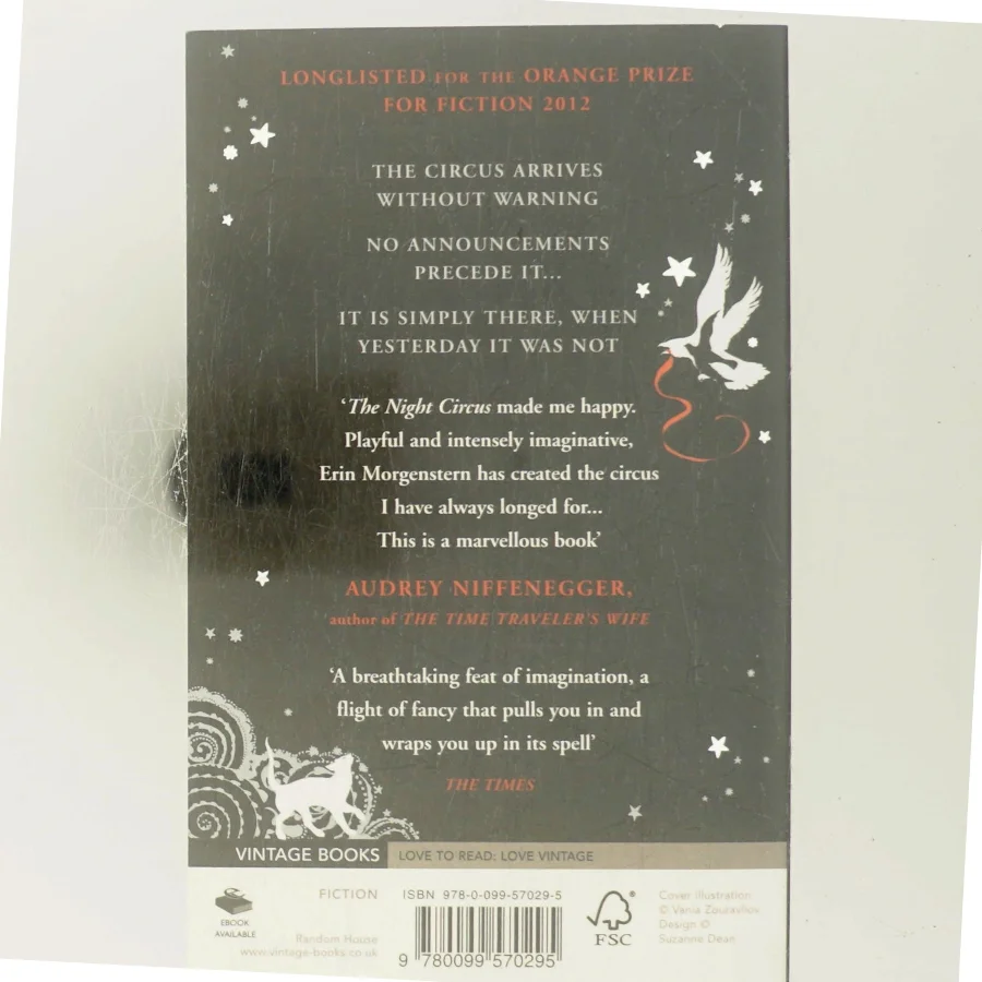 The night circus af Erin Morgenstern (Bog)