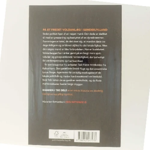 Mand uden ansigt : krimi af Dennis Jürgensen (Bog)