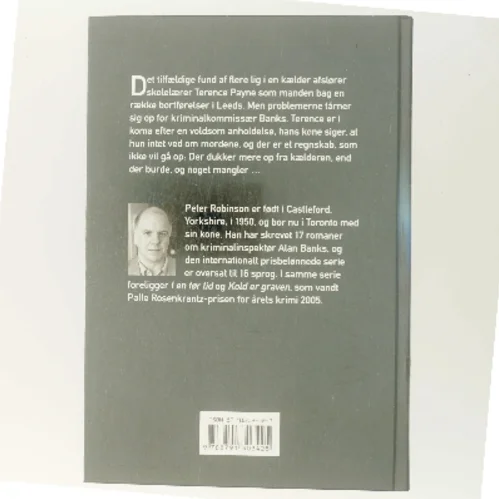 Efterspil : kriminalroman af Peter Robinson (f. 1950) (Bog)
