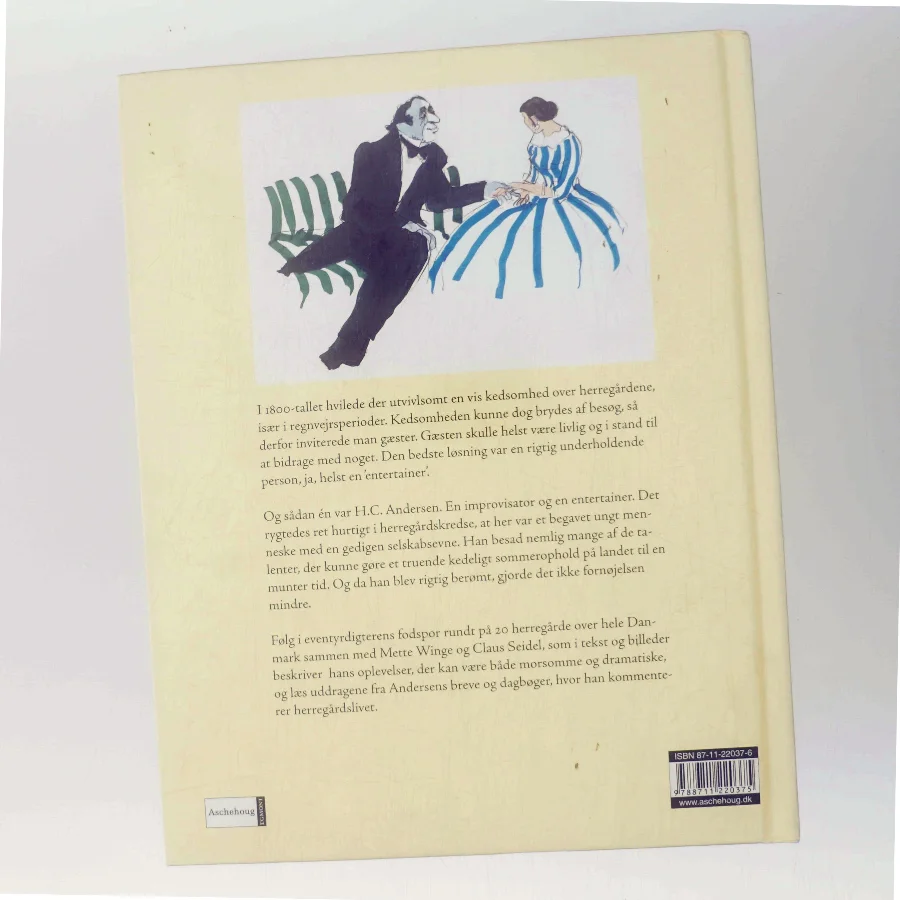 På besøg : med H.C. Andersen på danske herregårde (Bog)