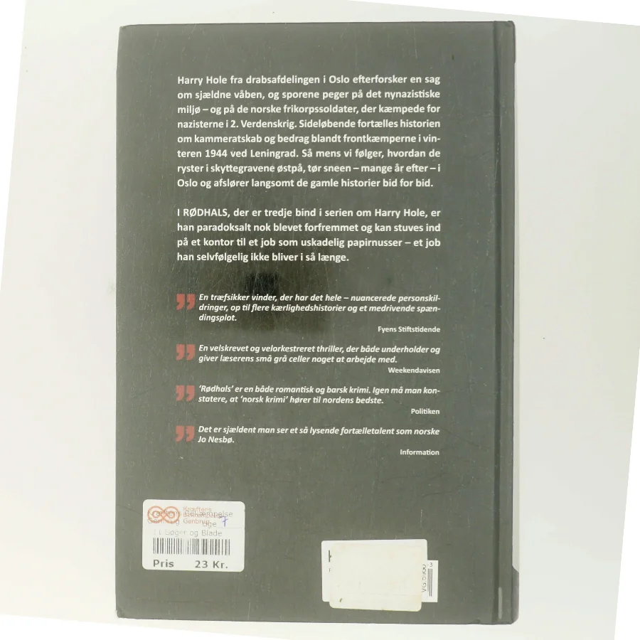 Rødhals af Jo Nesbø (Bog)